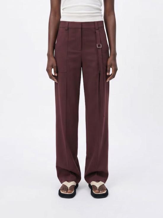 26SS 파트리지아페페 스트레이트 팬츠 2P1740A573 B887 Brown