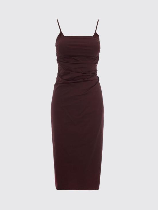 26SS 파트리지아페페 롱 원피스 2A3005A743 B887 Brown - PATRIZIA PEPE