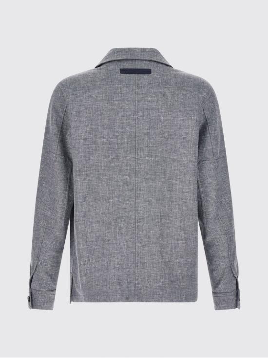 26SS 에르메네질도제냐 자켓 UHV22A3SOT6B 422 Blue - ERMENEGILDO ZEGNA