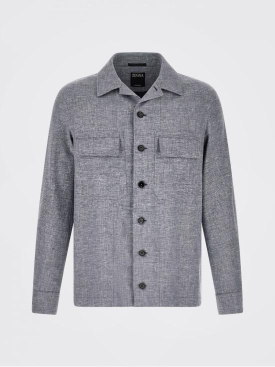 26SS 에르메네질도제냐 자켓 UHV22A3SOT6B 422 Blue - ERMENEGILDO ZEGNA