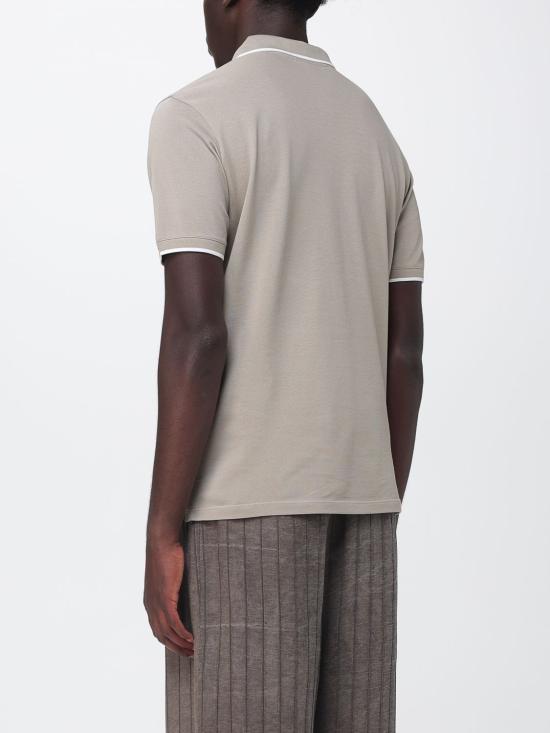 26SS 엠포리오 아르마니 폴로 티셔츠 EM005852AF12955 U6161 Kaki - EMPORIO ARMANI