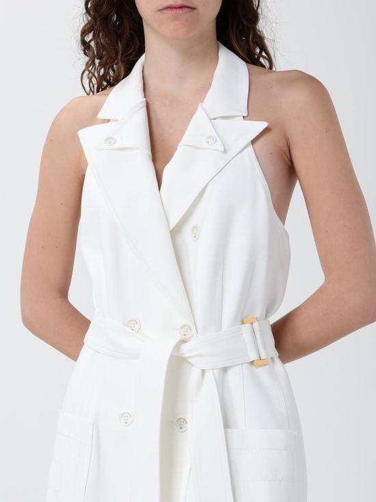 26SS 엘리자베타프랜치 미디 원피스 AB91461E2 360 Ivory - ELISABETTA FRANCHI