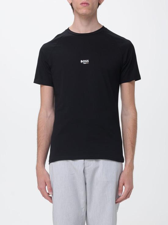 26SS 보스 반팔 티셔츠 50517970 005 Black