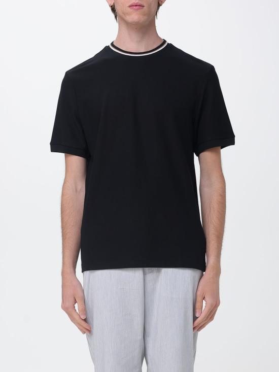 26SS 보스 반팔 티셔츠 50559847 001 Black