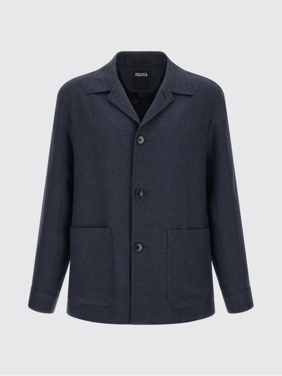 26SS 에르메네질도제냐 자켓 376C52A31DHAQ0 412 Blue - ERMENEGILDO ZEGNA