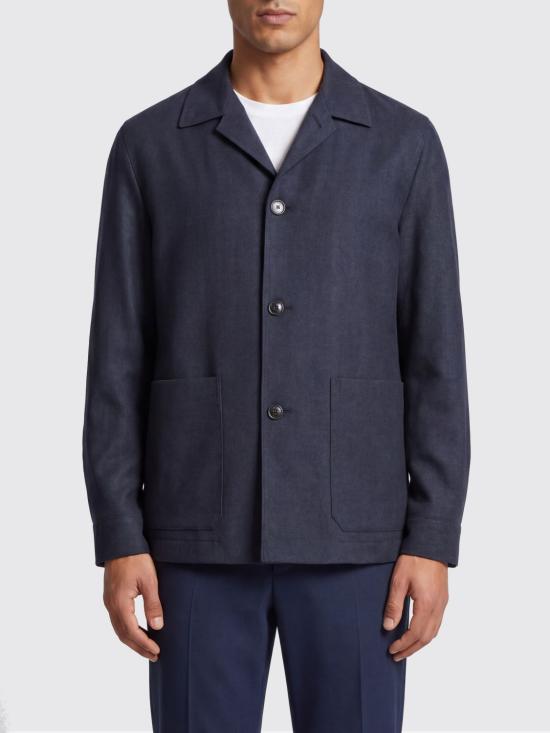 26SS 에르메네질도제냐 자켓 376C52A31DHAQ0 412 Blue