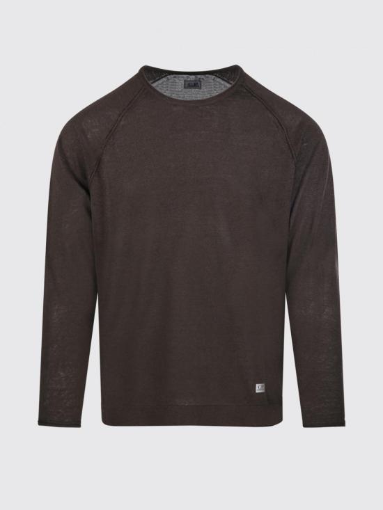 26SS 씨피 컴퍼니 스웨터 20CMKN233A110307A 970 Brown - C.P. COMPANY