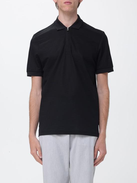 26SS 보스 폴로 티셔츠 50554614 001 Black