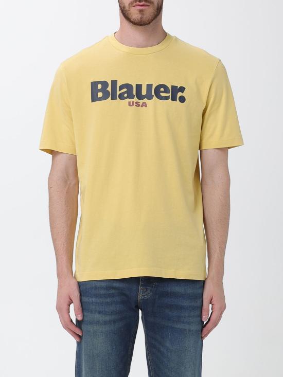 26SS 블라우어 반팔 티셔츠 BLUH02299007439 234 Yellow