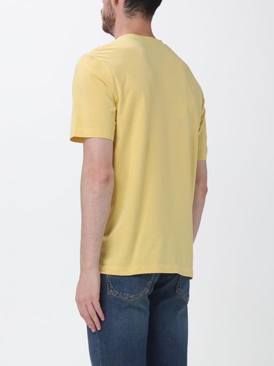 26SS 블라우어 반팔 티셔츠 BLUH02299007439 234 Yellow - BLAUER