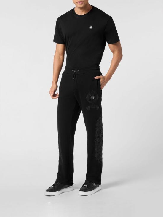 26SS 필립 플레인 스트레이트 팬츠 AAECMJT2697PJY002N 02 Black - PHILIPP PLEIN