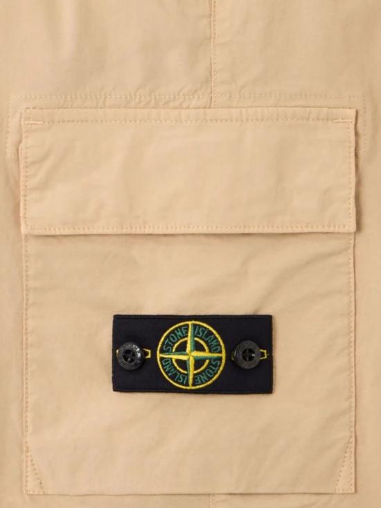 26SS [키즈] 스톤 아일랜드 쇼츠/버뮤다 L100002S0001 V0092 Grey - STONE ISLAND