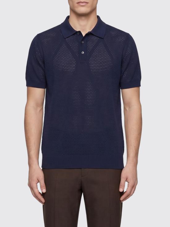 26SS 로베르토 콜리나 폴로 티셔츠 261MYA13224 10 Navy