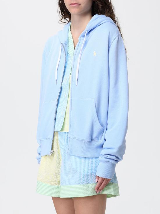 26SS 랄프 로렌 후드 티셔츠 211971693 503 Sky Blue - RALPH LAUREN