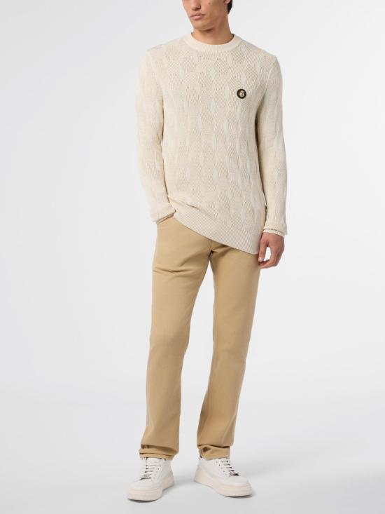 26FW 빌리어네어 스웨터 BAFCMKO1566BTE025N 01OF White - BILLIONAIRE