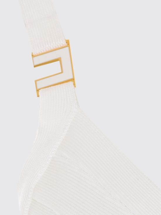 26SS 엘리자베타프랜치 긴팔 티셔츠 TK82D62E2 360 White - ELISABETTA FRANCHI