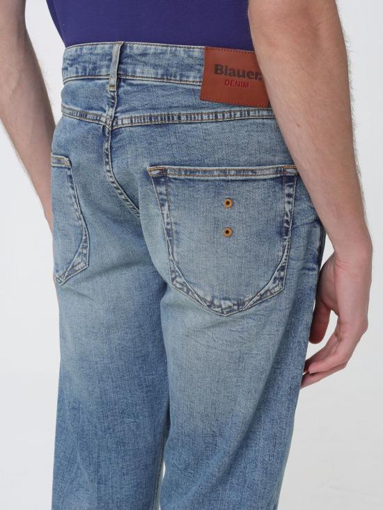 26SS 블라우어 데님 팬츠 BLUP03329007496 D205 Stone Washed - BLAUER