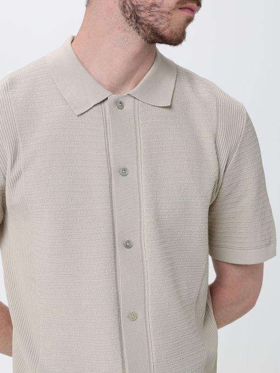 26SS 파올로페코라 반팔 셔츠 A052F300 1420 Beige - PAOLO PECORA