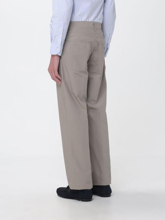 26SS 엠포리오 아르마니 스트레이트 팬츠 EM000763AF25633 U6161 Kaki - EMPORIO ARMANI