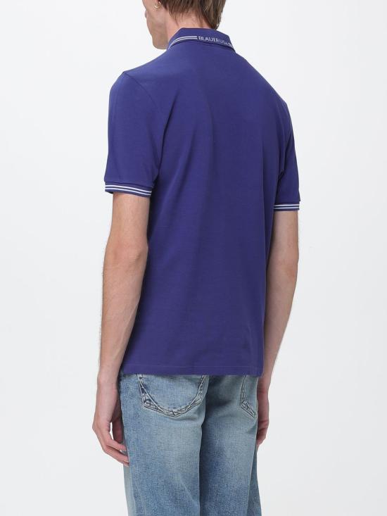 26SS 블라우어 폴로 티셔츠 BLUT02293006801 80D Blue - BLAUER