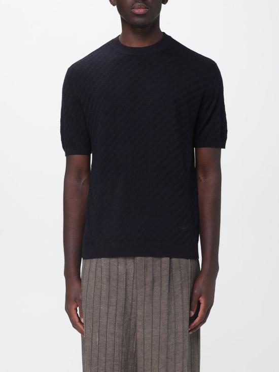 26SS 엠포리오 아르마니 스웨터 EM004741AF24573 UB109 Navy