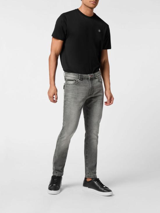 26SS 필립 플레인 데님 팬츠 AAECMDT4216PDE004N 10MT Grey - PHILIPP PLEIN