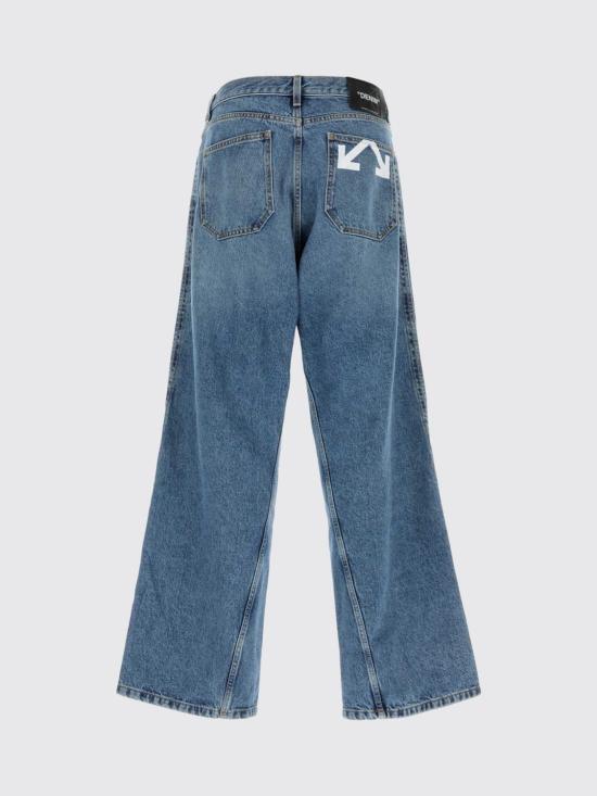 26SS 오프화이트 데님 팬츠 OMYA197S26DEN0 0140 Denim - OFF WHITE