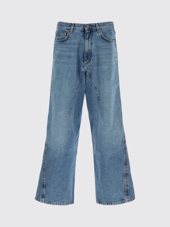 26SS 오프화이트 데님 팬츠 OMYA197S26DEN0 0140 Denim - OFF WHITE