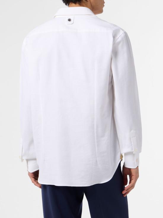 26SS 빌리어네어 긴팔 셔츠 OAECMRP2461BKN003N 01 White - BILLIONAIRE