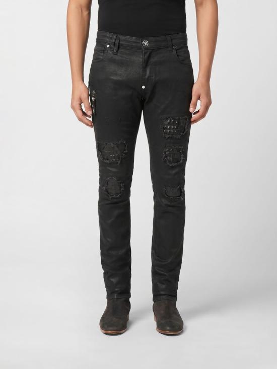 26SS 필립 플레인 데님 팬츠 AAECMDT4222PDE004N 02ZN Black