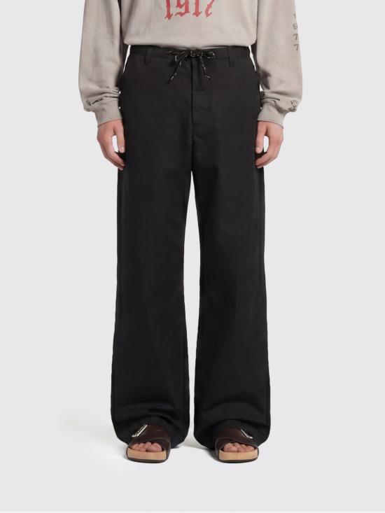 26SS 발렌시아가 스트레이트 팬츠 871309TKP07 1000 Black