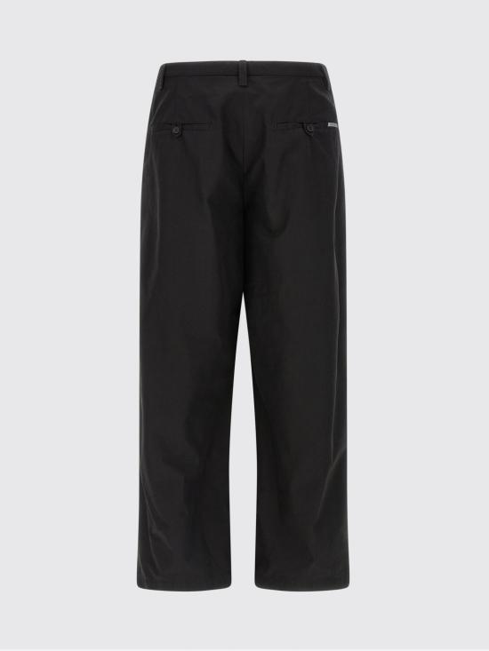 26SS 발렌시아가 스트레이트 팬츠 871309TKP07 1000 Black - BALENCIAGA