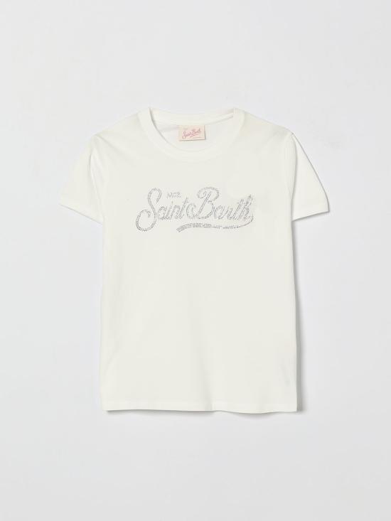 26SS [키즈] 세인트바쓰 티셔츠 ELLY001 02296L White 2