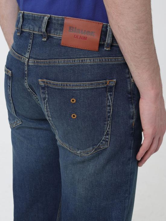 26SS 블라우어 데님 팬츠 BLUP03350007496 D204 Blue - BLAUER
