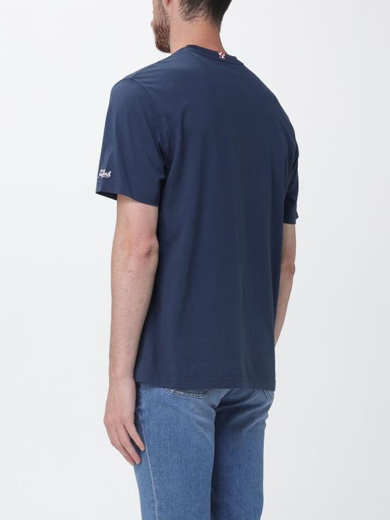 26SS 세인트바쓰 반팔 티셔츠 AUS0001 04349L Blue 1 - MC2 SAINT BARTH