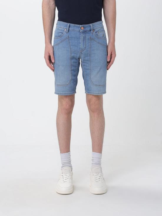 26SS 제커슨 데님 숏팬츠 BE001DENI047 D144 Stone Washed