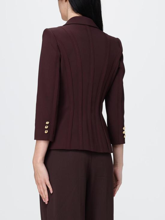 26SS 엘리자베타프랜치 수트 자켓 GI21861E2 644 Cocoa - ELISABETTA FRANCHI