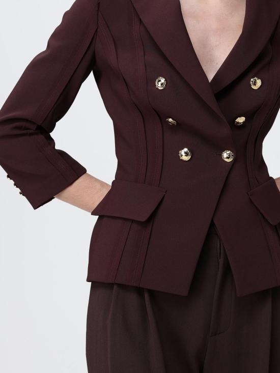 26SS 엘리자베타프랜치 수트 자켓 GI21861E2 644 Cocoa - ELISABETTA FRANCHI