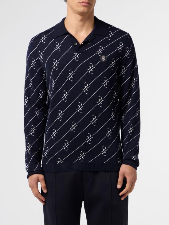 26SS 빌리어네어 폴로 티셔츠 BAFCMKK0315BTE025N 24 Navy