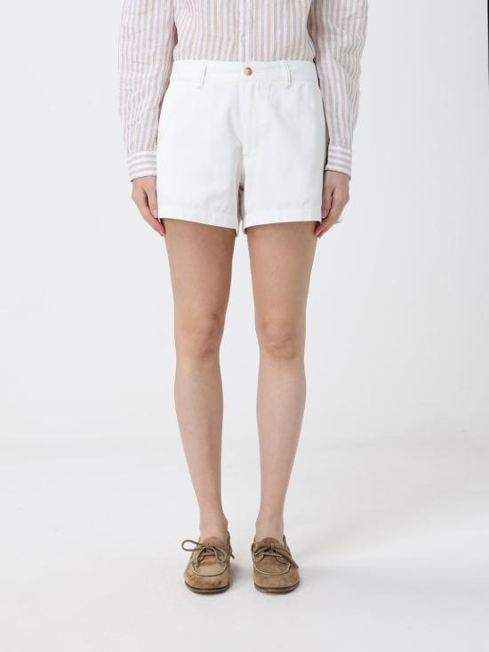 26SS 폴로 랄프로렌 숏팬츠 211963798 002 White