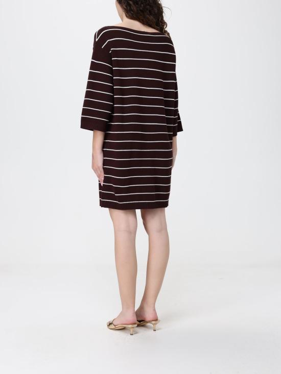 26SS 엘리자베타프랜치 미디 원피스 AM42S62E2 E85 Brown - ELISABETTA FRANCHI