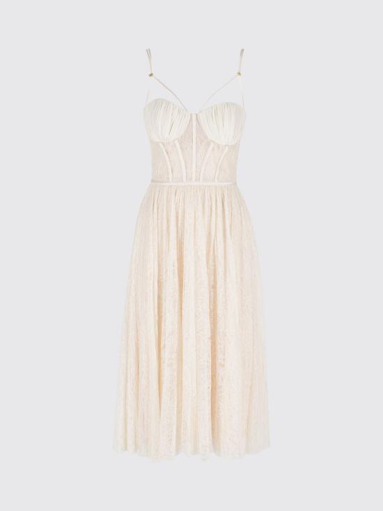 26SS 엘리자베타프랜치 미디 원피스 AB97162E2 EG9 Yellow - ELISABETTA FRANCHI