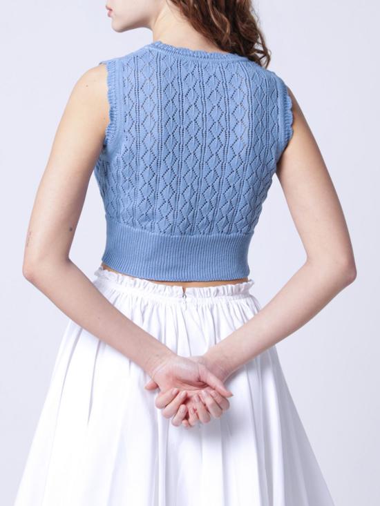 26SS 비비안웨스트우드 긴팔 티셔츠 1803007RY004S K404 Blue - VIVIENNE WESTWOOD