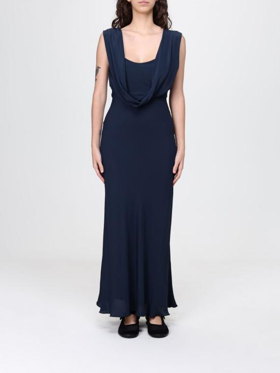 26SS 리비아나 콘티 롱 원피스 L6ST20 N03 0 Blue