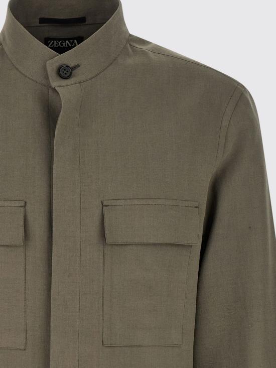 26SS 에르메네질도제냐 자켓 UHV71A3SOT54 252 Grey - ERMENEGILDO ZEGNA