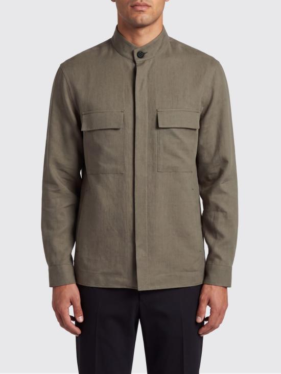 26SS 에르메네질도제냐 자켓 UHV71A3SOT54 252 Grey