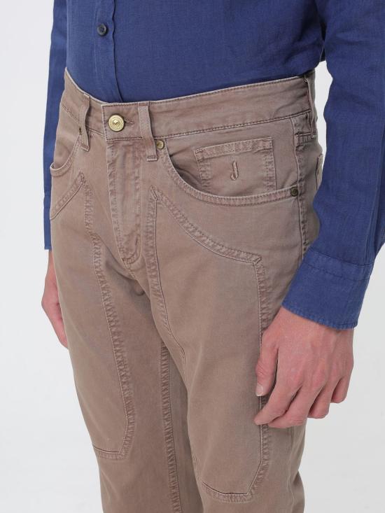 26SS 제커슨 스트레이트 팬츠 PA077GABA006 7011 Brown - JECKERSON