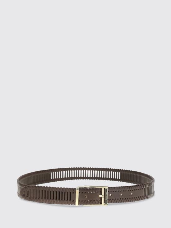 26SS 살바토레 페라가모 가죽 벨트 794391 002 Dark - SALVATORE FERRAGAMO