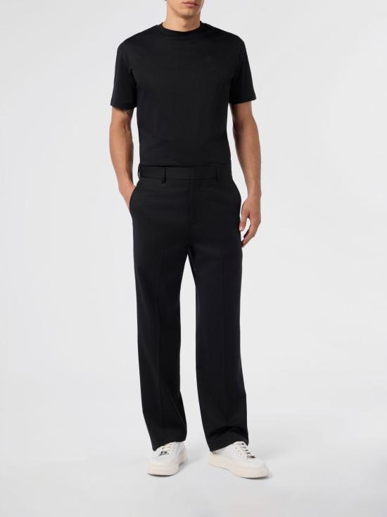 26SS 빌리어네어 스트레이트 팬츠 BAFCMRT1660BTE025N 02 Black - BILLIONAIRE