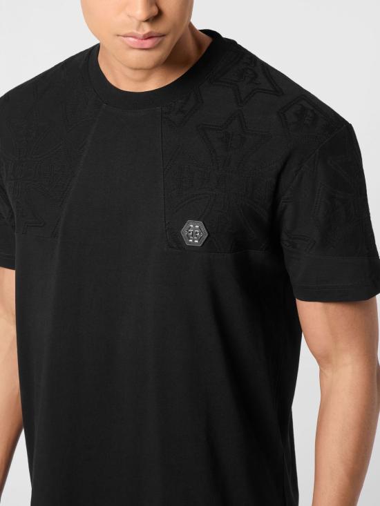 26SS 필립 플레인 반팔 티셔츠 AAECMTK8673PJY002N 02 Black - PHILIPP PLEIN